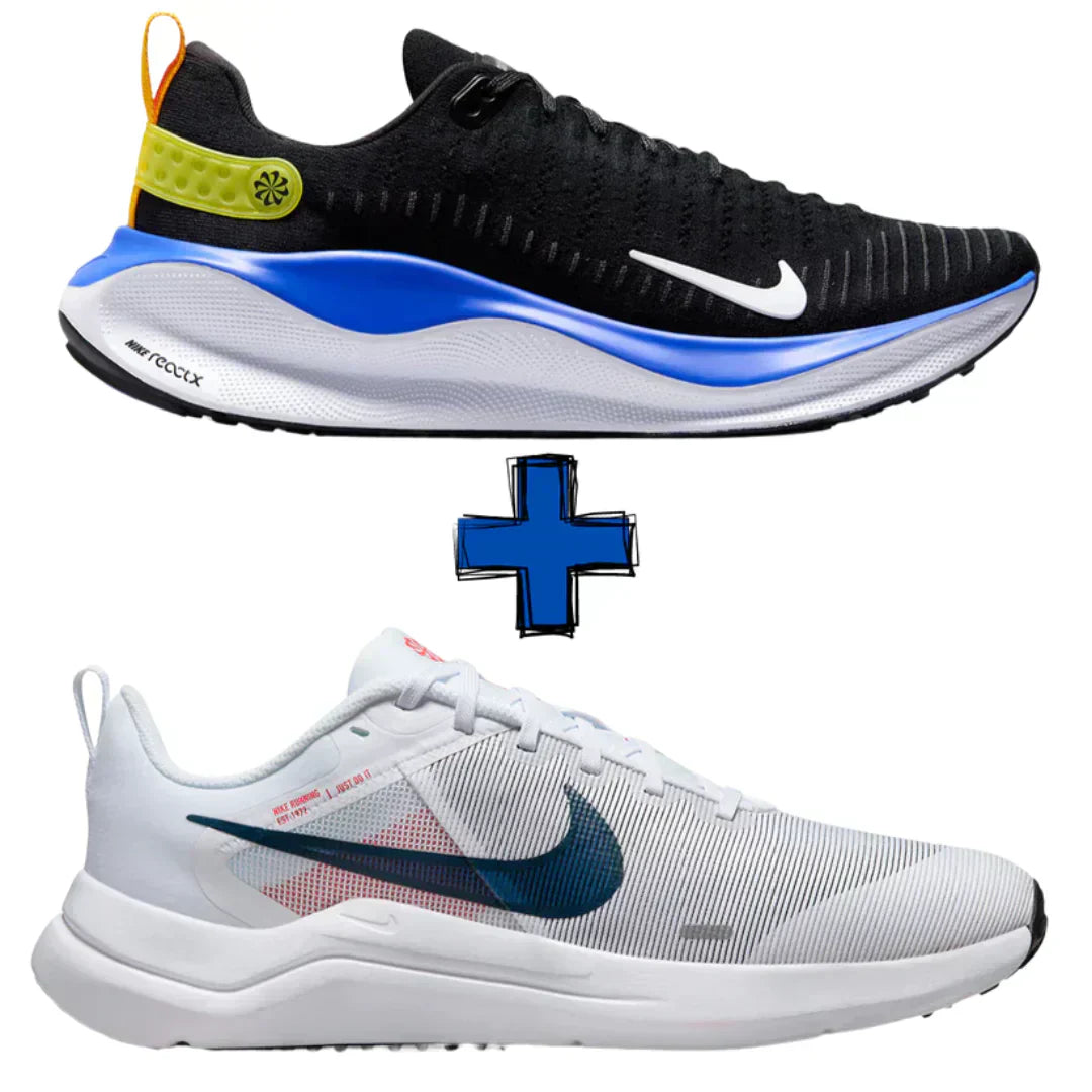 COMBO CON ZAPATILLAS  Infinity 4 Hombre + Running  Downshifter 12 Hombre