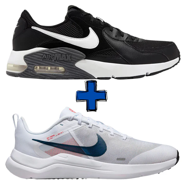 COMBO CON ZAPATILLAS  Max Excee + Running  Downshifter 12